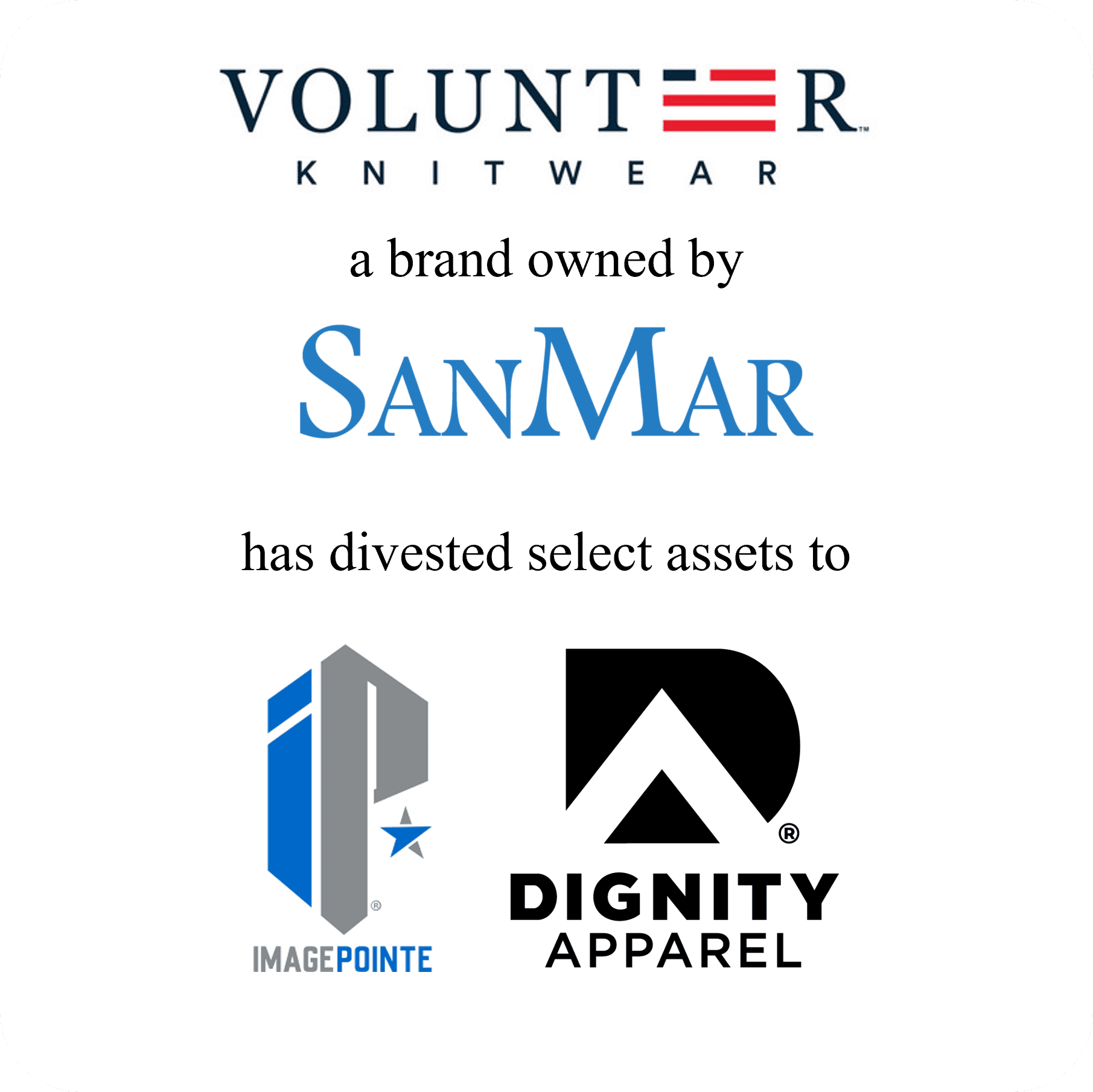 Volunteer has divested select assets to ImagePointe